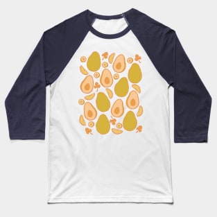 Avocado Sunset Baseball T-Shirt
